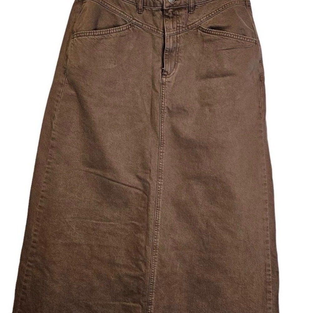 We The Free Chocolate Maxi Skirt - Picture 2 of 11